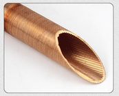 Low Fin Inner Grooved Copper Tube for Air Conditioning fintubes Fin Copper Tube Fin Heating Tube